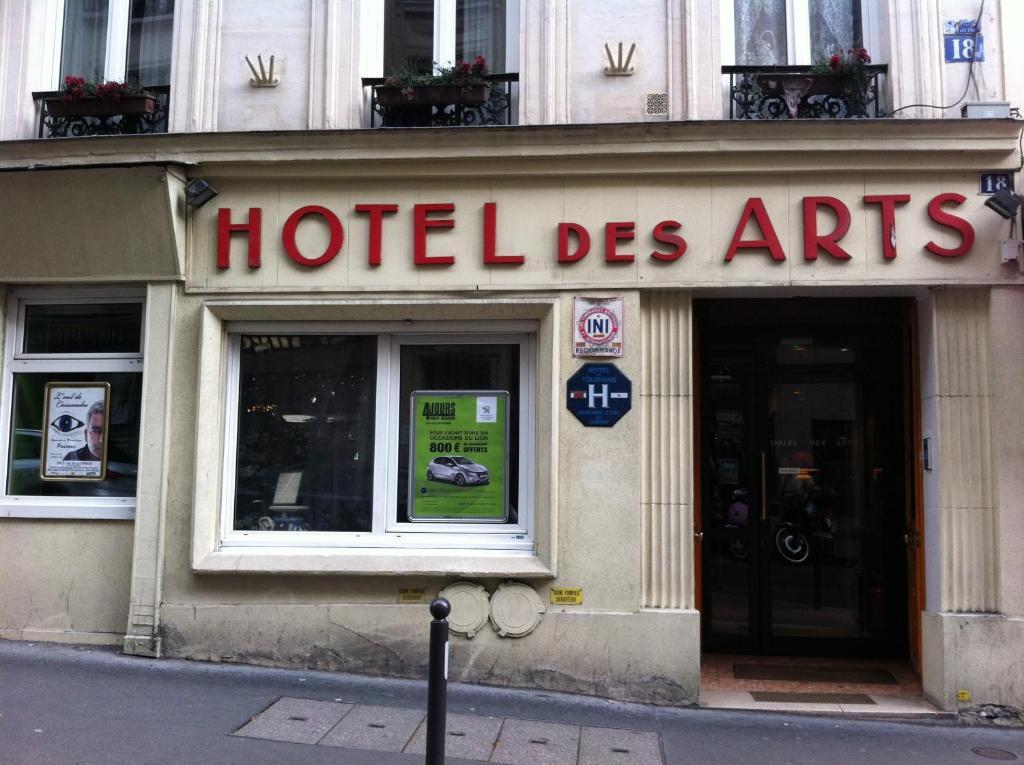 Hotel Des Arts París Exterior foto
